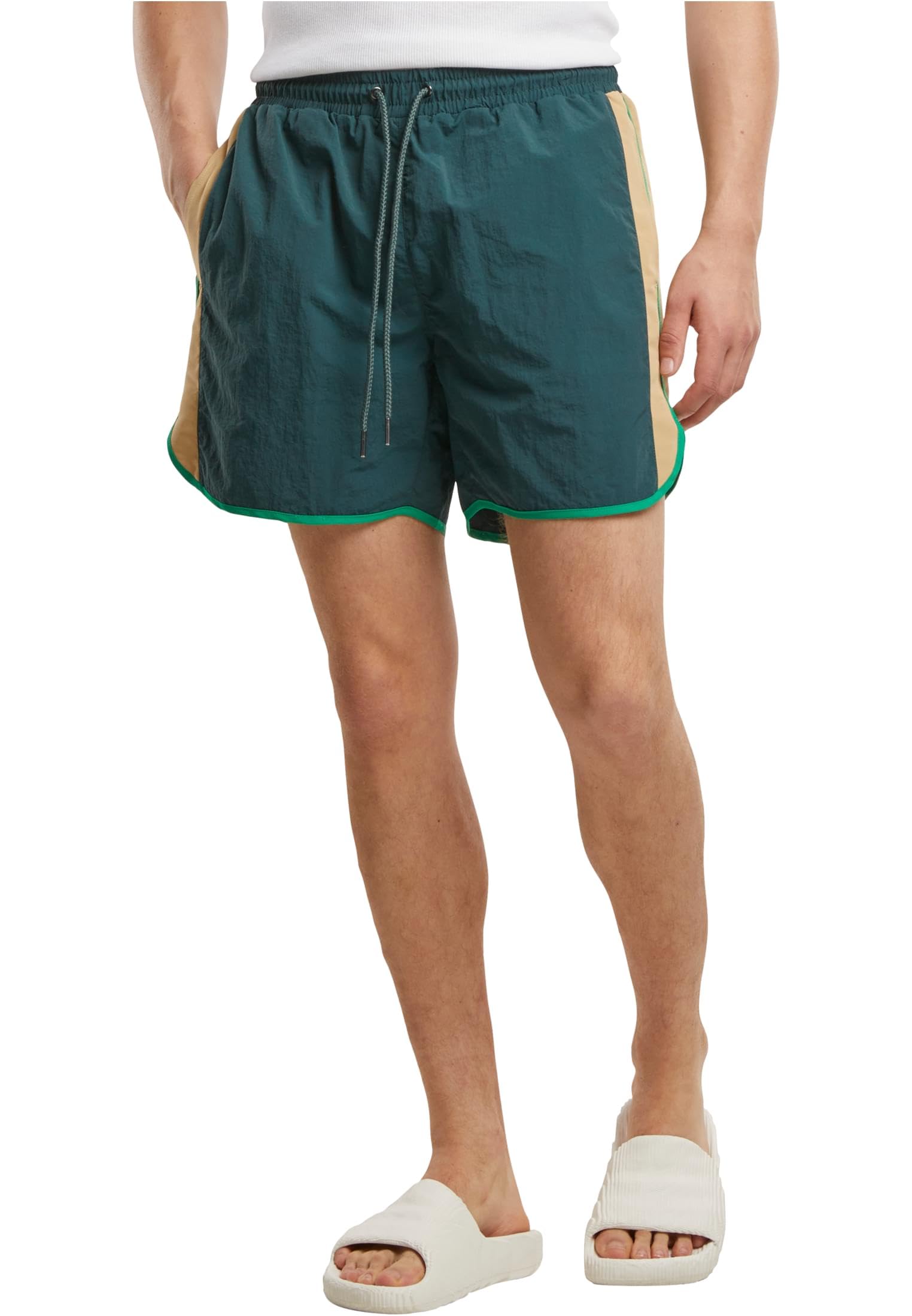 Urban Classics Herren Tb7348-retro Look Swim Shorts Swim Trunks (1er Pack)