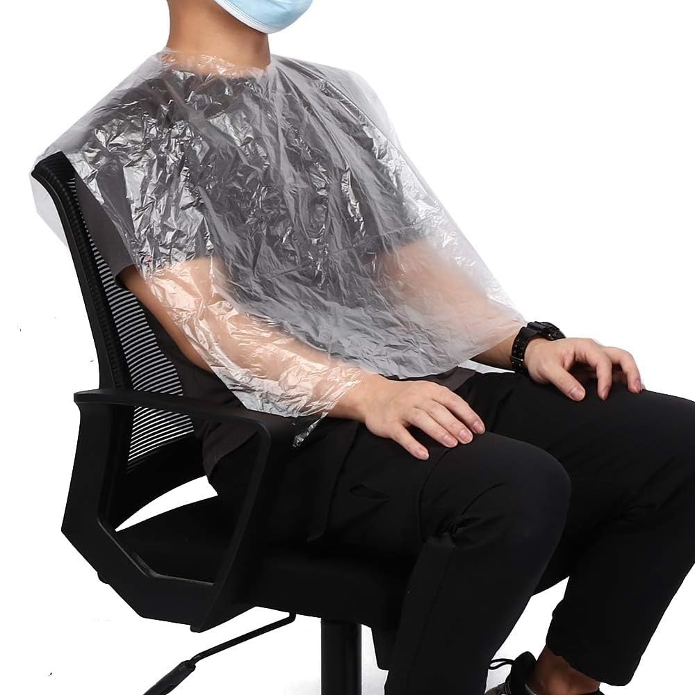 DBOO 60pcs Disposable Hairdressing Cape - Image 3