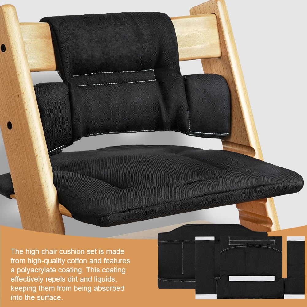 Vicloon Highchair Cushion for Stokke Tripp Trapp High Chair Baby Seat Cover, Soft and Comfortable, Easy to Fit, Easy Clean - Image 4