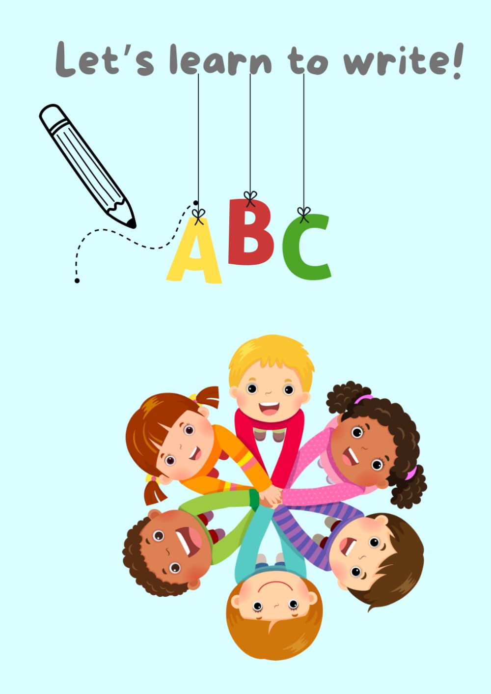 ABCHandwriting Workbook: ABC Letter Tracing, Drawing and Writing Practice for Kids