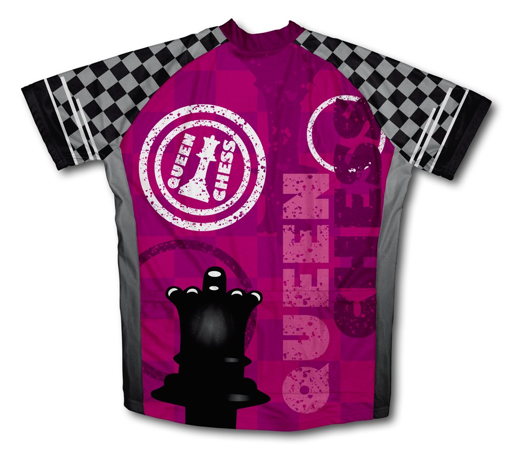 ScudoPro Queen Short Sleeve Cycling Jersey for Youth - Size S Pink