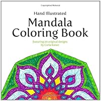 Hand Illustrated Mandala Coloring Book: 1 1448622727 Book Cover