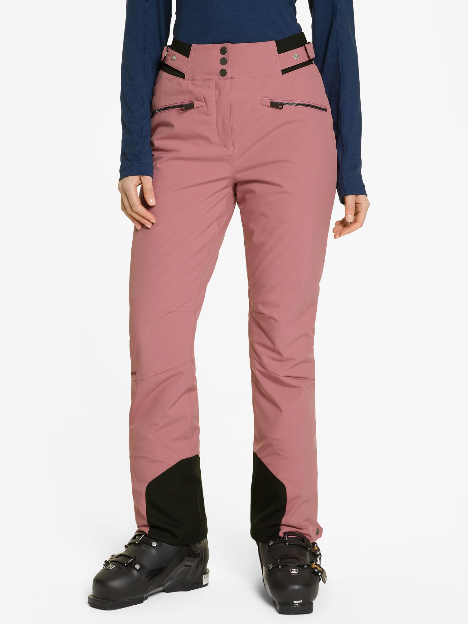 Ziener Skiwear Womens Ski Pants - TILLA Rose Blossom - 40
