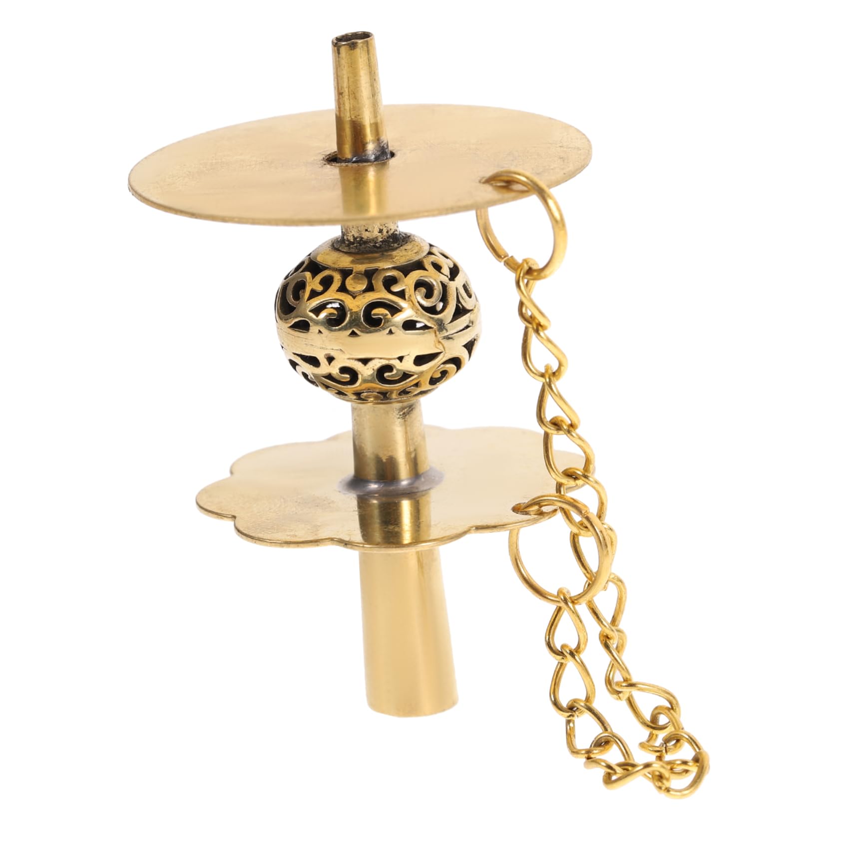 WOFASHPURET D-tuning Copper Material Flower Design Accessories Trumpet Practice Device Musical Instrument