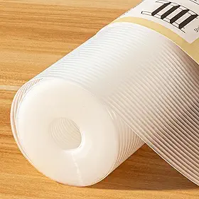 Forro para Gaveta Forro para Prateleira Transparente 30x300cm Antiderrapante Multiuso Tamanho Ajustável Durável Ideal para Prateleiras, Armários, Dispensas Protege Móveis no Geral