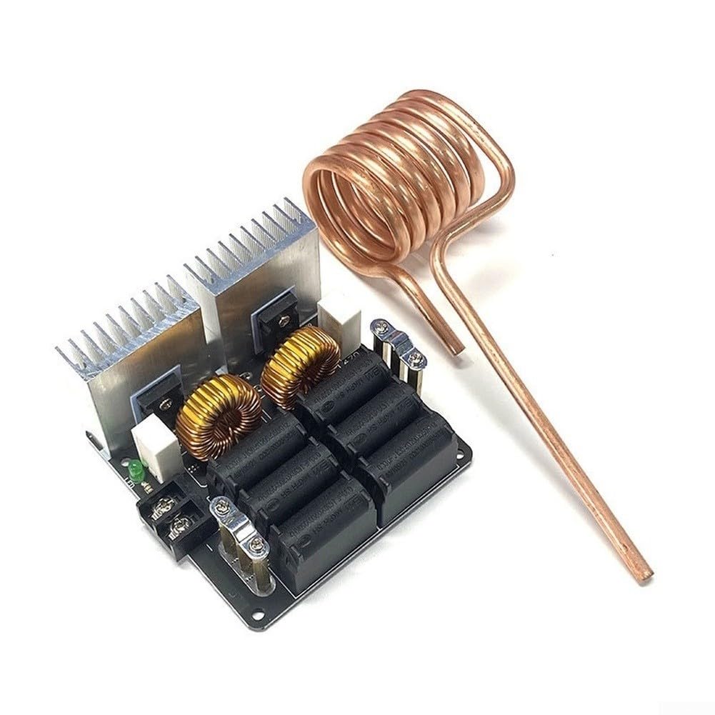 Chauffage à induction, machine à haute fréquence 1000 W pour trempe et recuit des métaux avec chauffage efficace, amateurs de bricolage et utilisateurs industriels