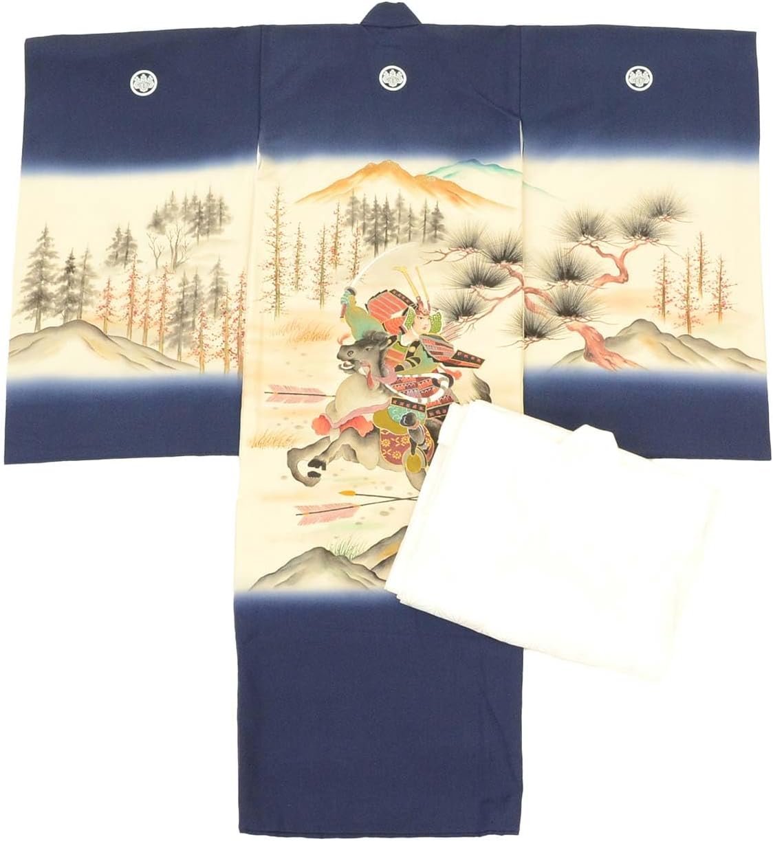 七五三 3歳 アンティークお着物セット 正絹被布コーデ ブーツ 七五三 3