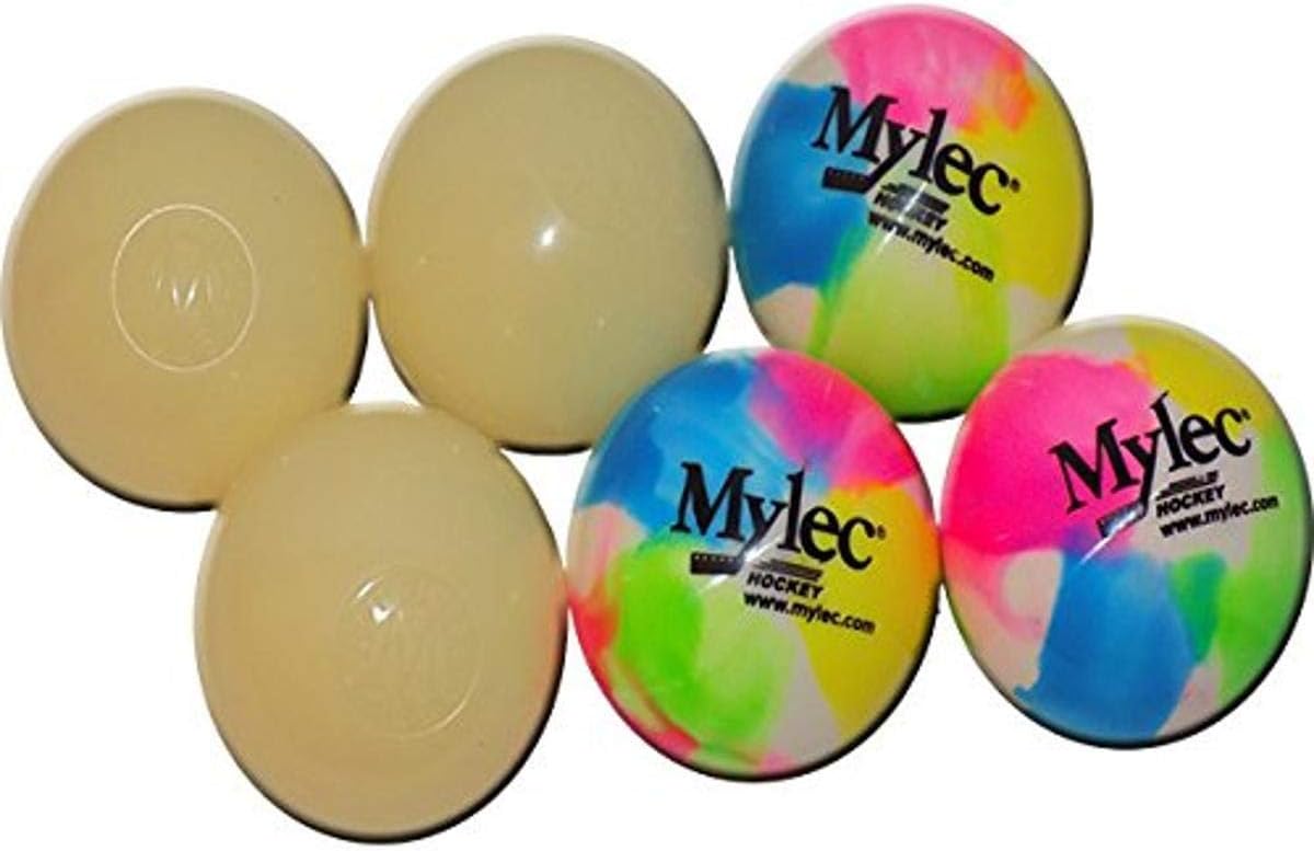 Mylec Fun Balls (6 Pack), Glow/Multi Tye Dye : Sports & Outdoors