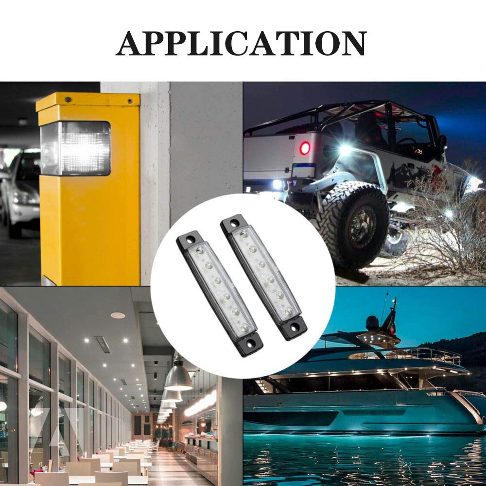 Buy 4 Pack Waterproof Marine Lights 12v Led Light Boat Interior Lights