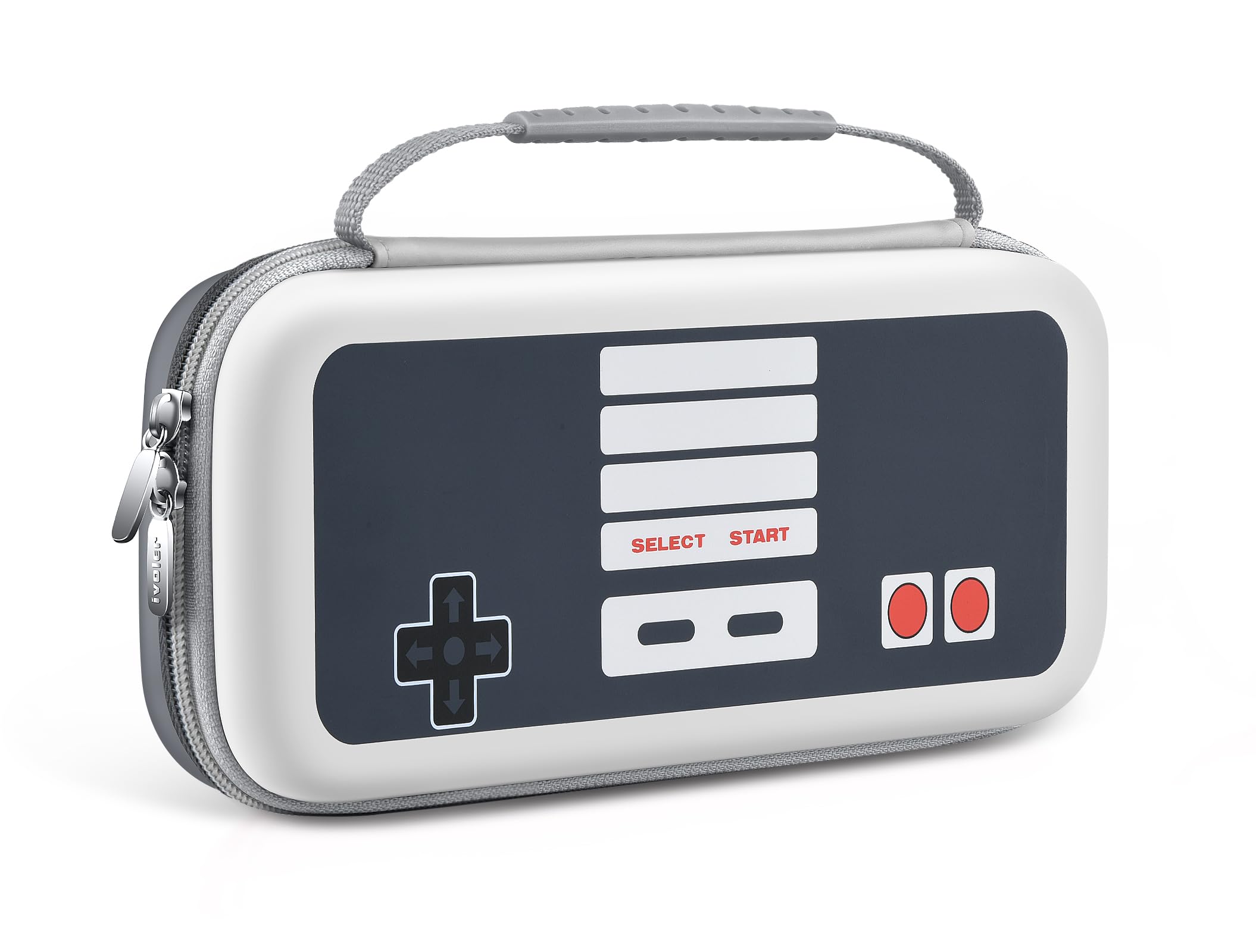 ivoler Tasche Kompatibel mit Nintendo Switch 2 Modell ( 2025 ), Portable Protective Hard Shell Tragetasche Hülle mit Speicherplatz für 12 Spiele, und anderes Zubehör (RetroShell N3S)