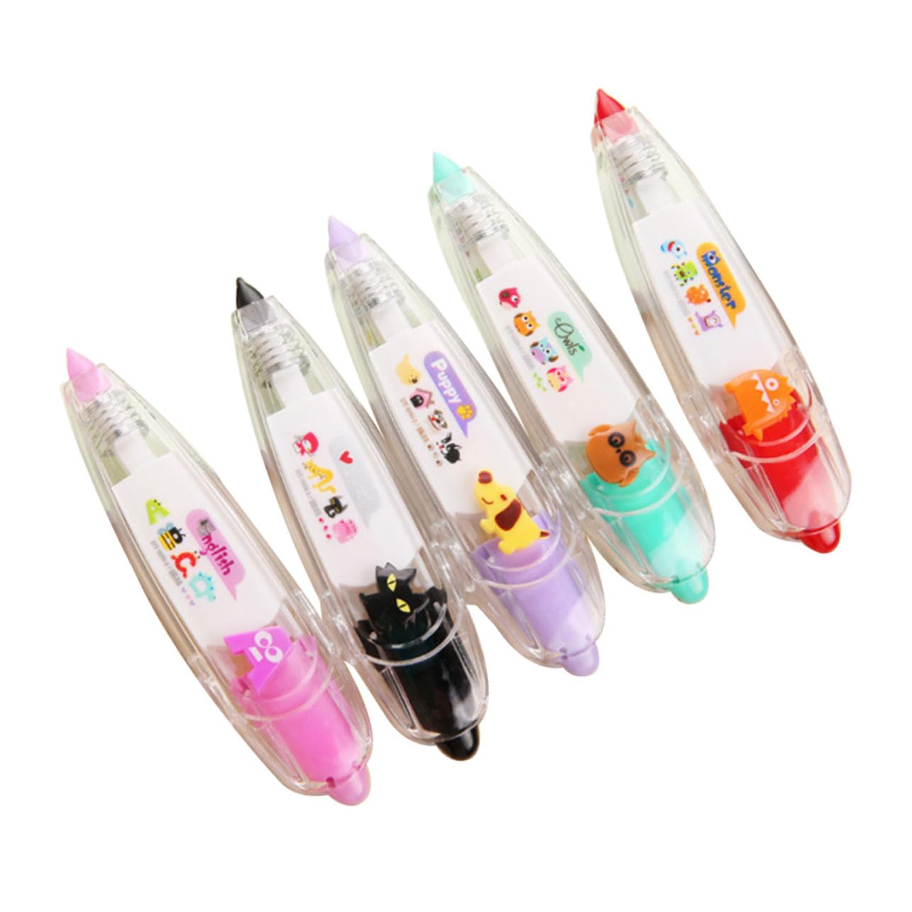 SHINEOFI 15pezzi Nastro Decorativo Con Design Carino Per Scrapbooking e Diari Facile Da Usare e Pratico Per Ufficio e Scuola Stile Misti
