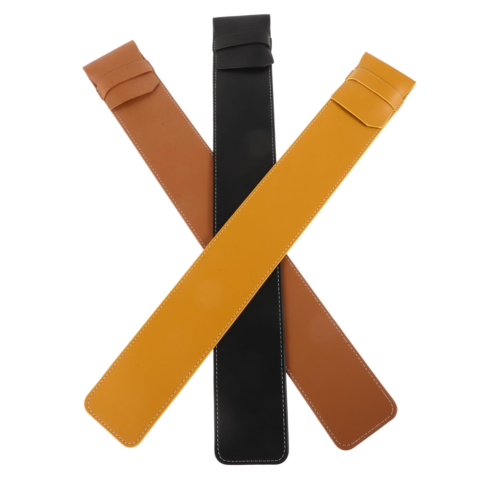 ERINGOGO Portable Drumstick Cases 3 Pack Pu Drumstick Holder for Drum Set Drum Stick Case for Boys and Girls