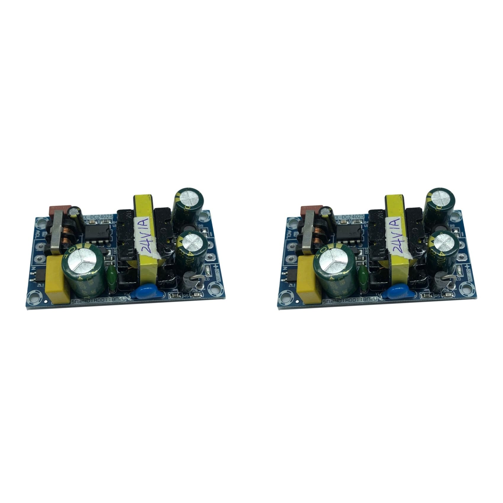 2X 24V 1A Switching Power Supply Board Module Bare Board 24V 24W 25W Multifunction Power Module AC-DC Power Module