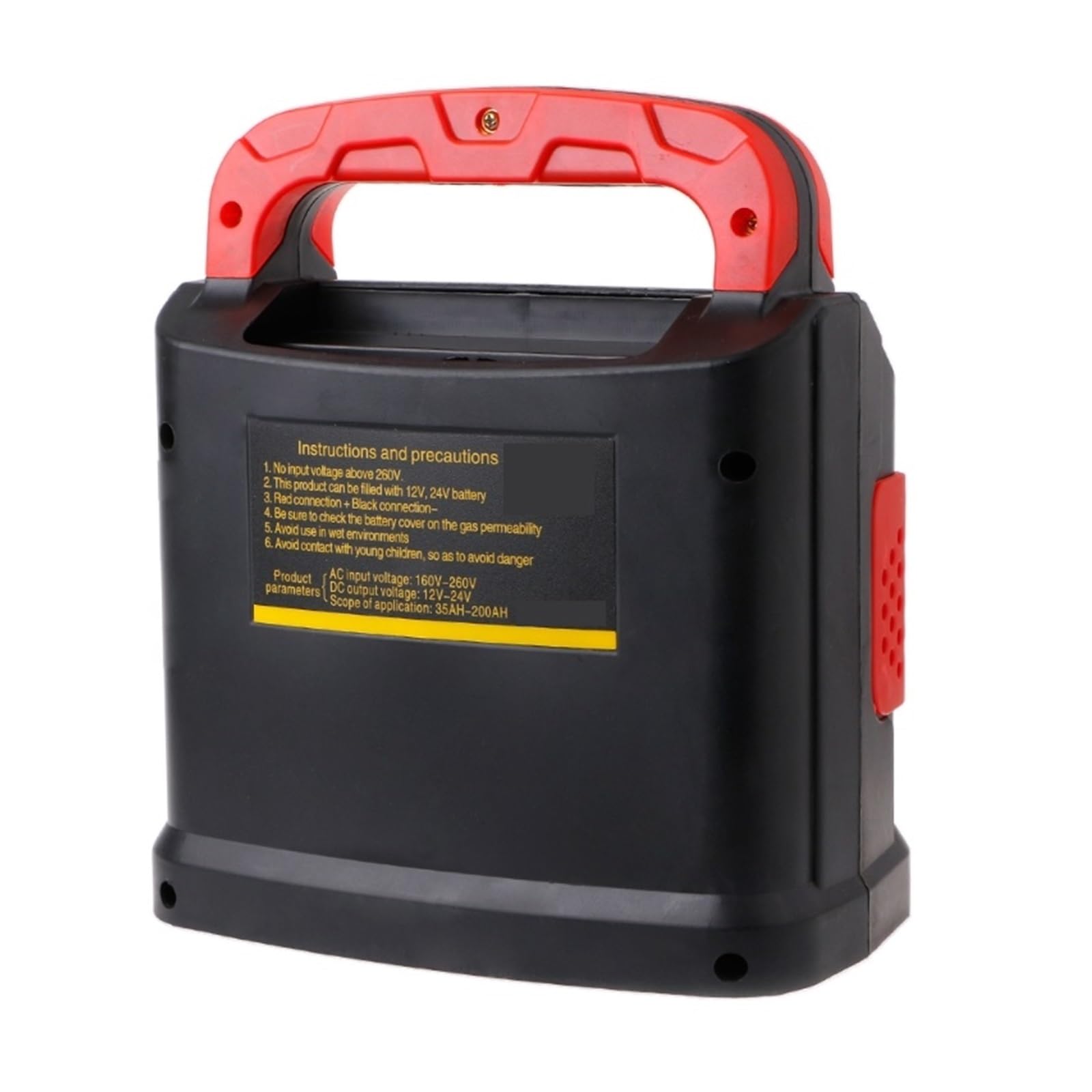 350W 14A Auto Ajuste LCD Cargador De Batería 12V-24V Arrancador De Batería De Automóvil Portátil FáCil De Usar