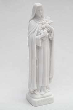 Vittoria Collection 6.5 Saint St Theresa Therese of Lisieux Little Flower Statue Catholic Figurine Religious Home Decor