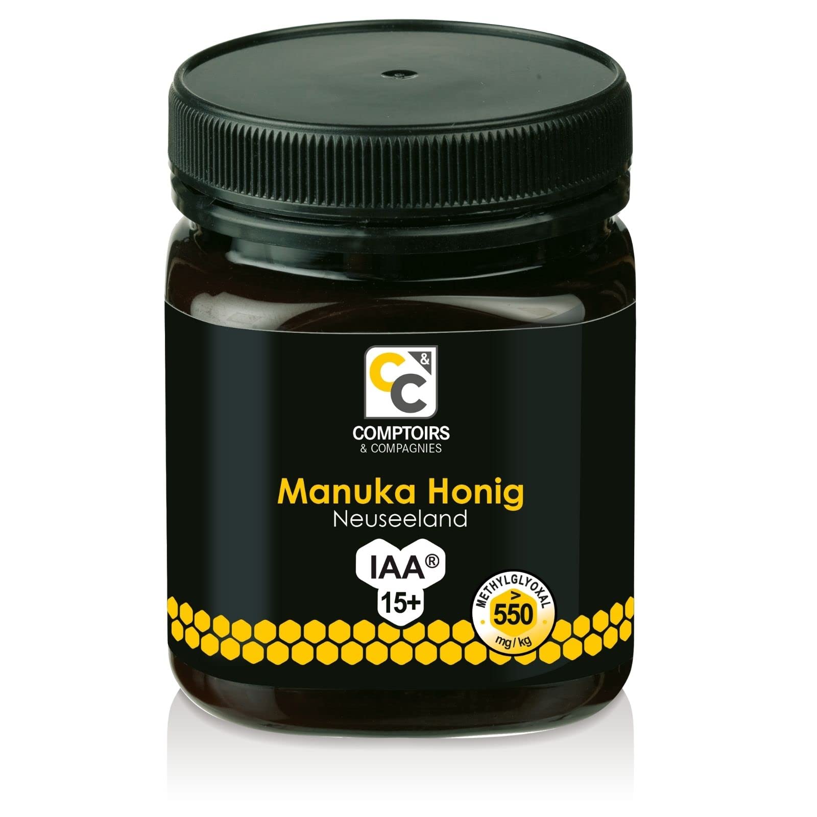 Comptoirs et Compagnies - Manuka Honig - MGO 550 - IAA15+ - Aus Neuseeland - 250g