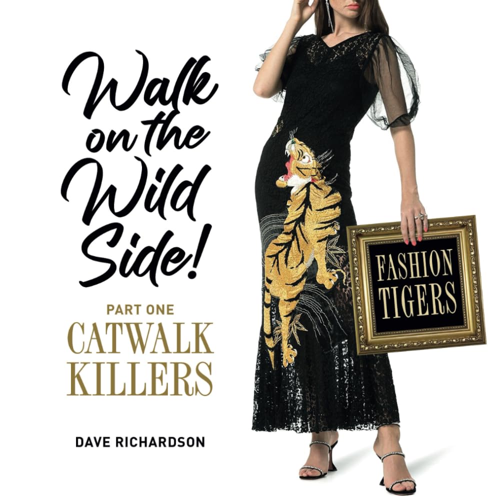 Catwalk Killers Walk on the Wild Side avec imprimé sauvage et talon aiguille architectural