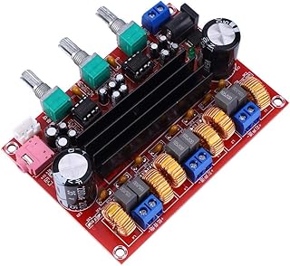 TPA3116D2 2.1 Channel 2x50W 100W Digital Subwoofer Power Amplifier Board Audio Stereo AMP Module Board Speaker DIY Kit DC 12V 24V