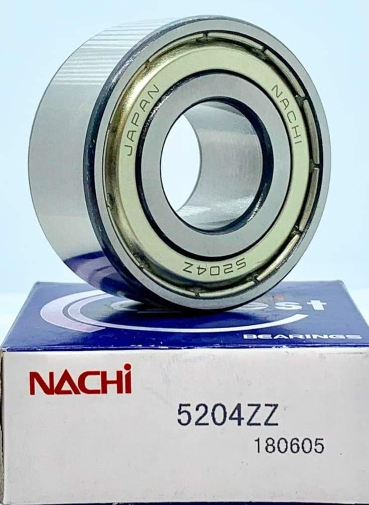 5204ZZ Nachi Angular Contact 20x47x20.6 20mm/47mm/20.6mm 5204Z Row