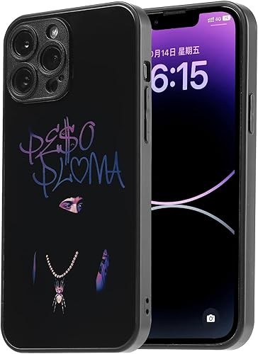 Miniatura 2 de Peso Pluma Merch - Funda protectora para iPhone 1212, diseño de música de cantante, álbum de música, funda protectora para viajes, conciertos,
