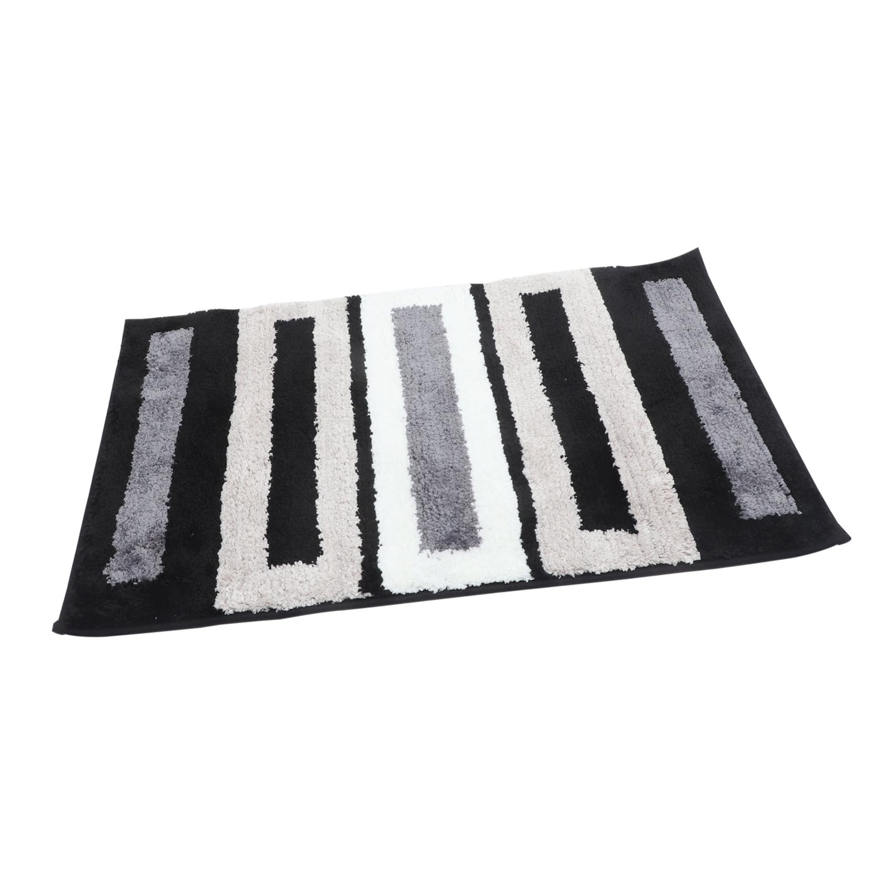 Tapis de salle de bain floconneux et ultra absorbant Alipis 40x60 cm