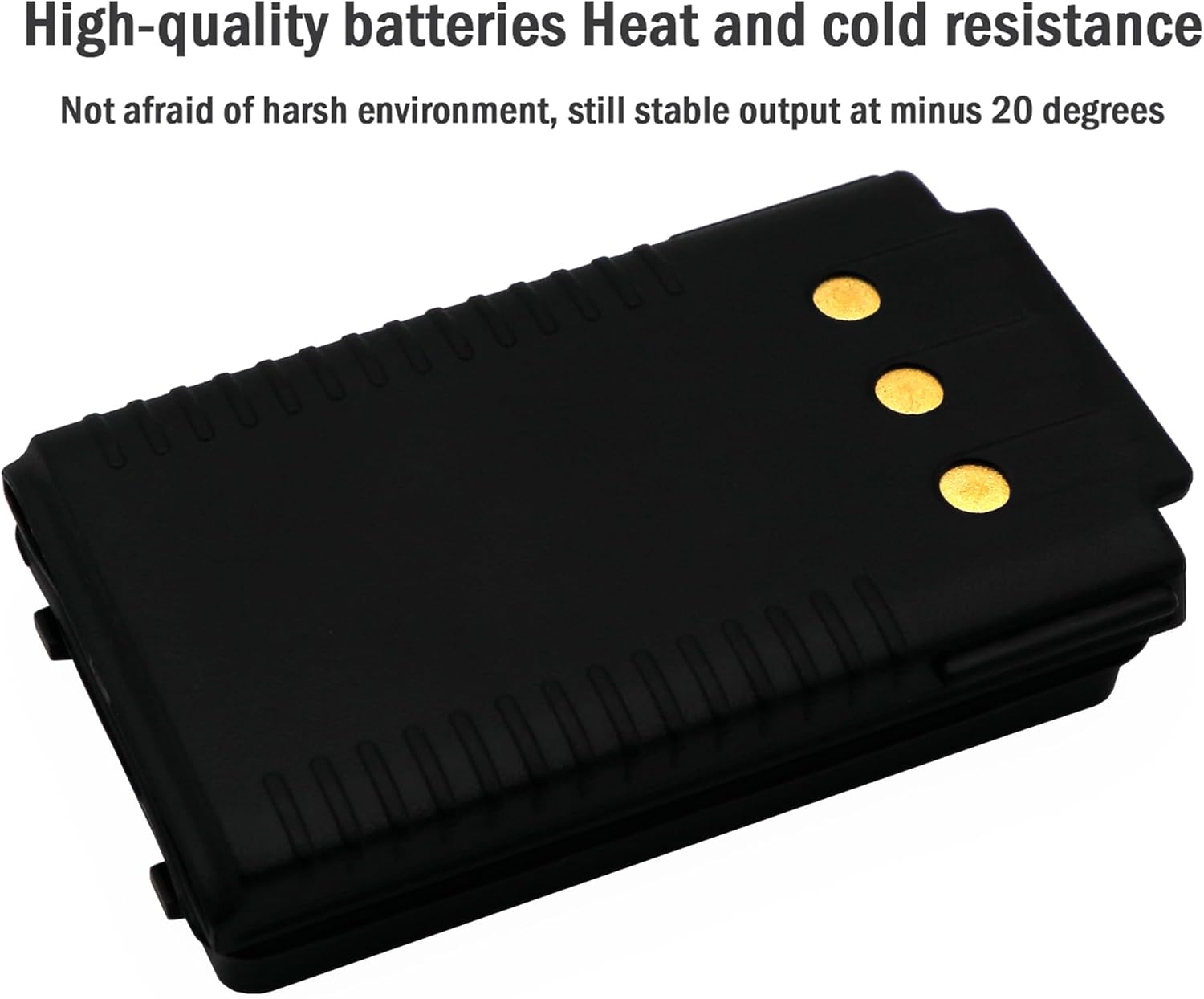 2-Pack 7.4V 1800mAh SBR-24L Li-ion Radio Battery Compatible for YAESU FT-70D FT-70DR FT-70DS Series Radios