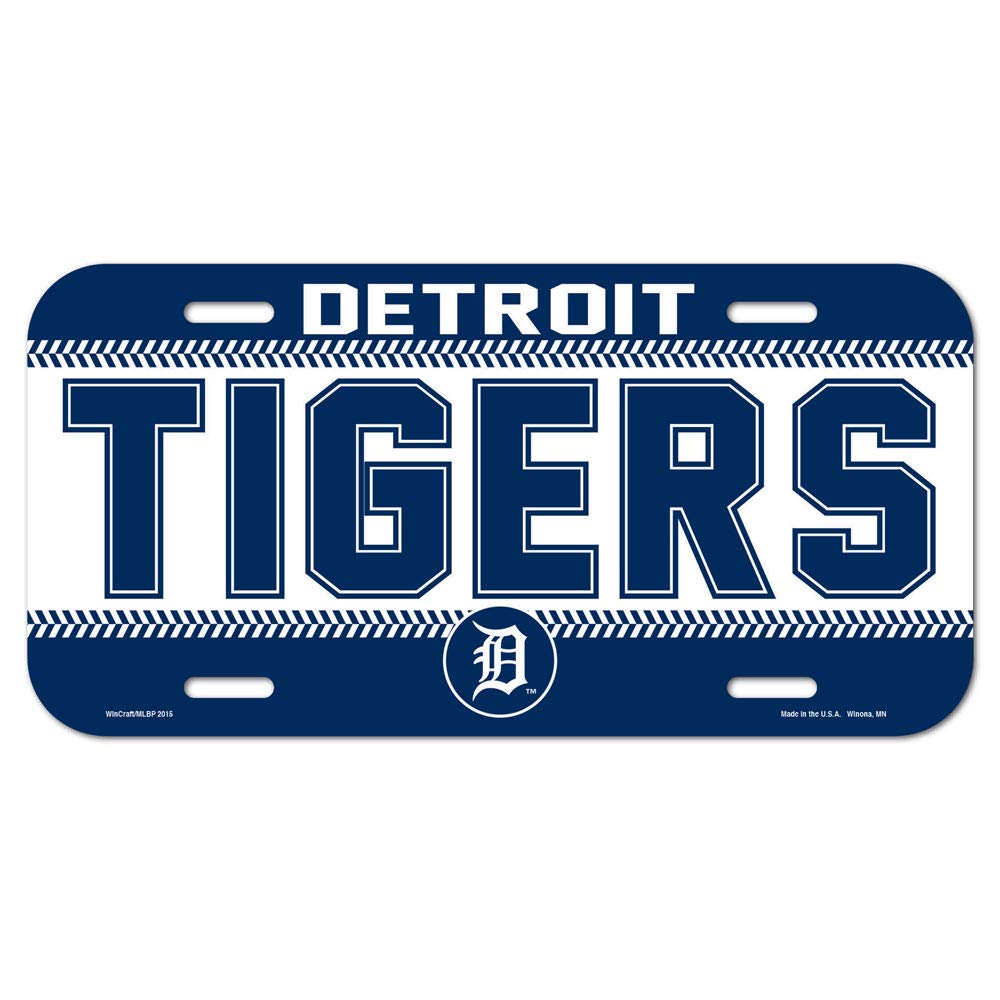 WinCraft MLB Detroit Tigers License Plate