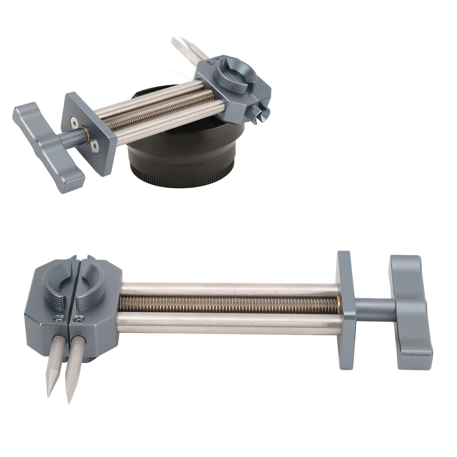 Camera Lens Vise Repair Tool for Lens and Filter, Ring Adjustment Range 22mm to 110mm, Aluminum Alloy Lens Filter Spanner Wrench Open Tool