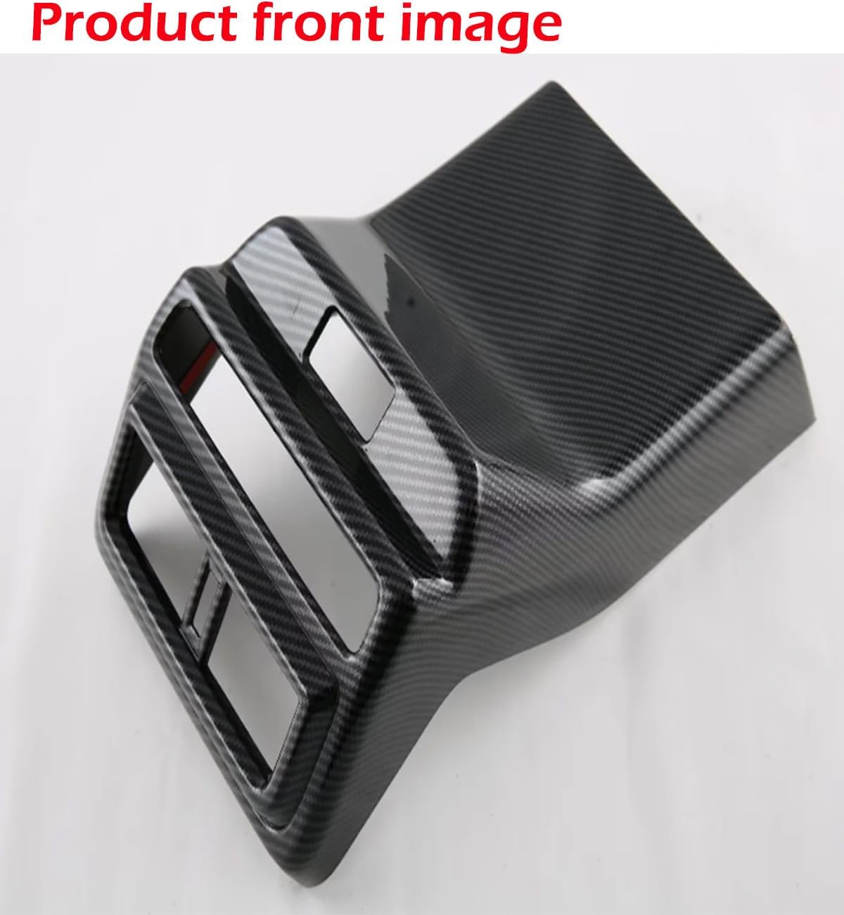 Carbon Fiber Material for Car Interior and Exterior Decorative Strips for CX-50 2022-2023-2024 (Rear air Outlet Frame Carbon Fiber)