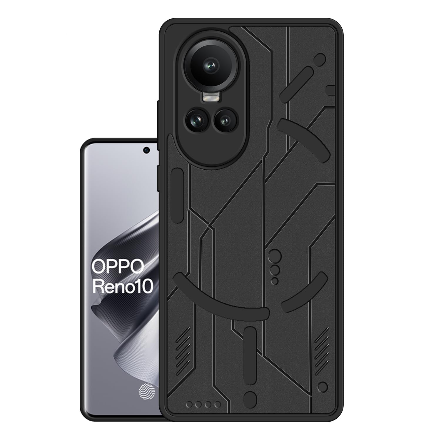 VIDO Designer Soft Silicon Back Case Cover for Oppo Reno 10 Pro 5G / Oppo Reno 10 5G (B0CG4DY7FH) Amazon Price History, Amazon Price Tracker