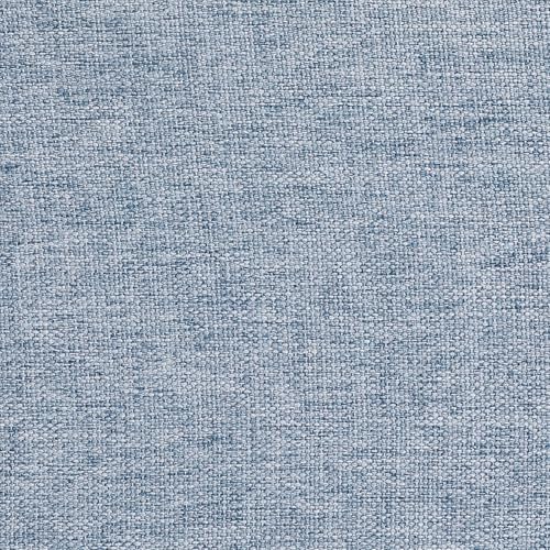 Image of AAAAAcessories D-Shaped Chair Cushions, 2 inch Thick Dining Chair Pads with Ties and Removable, Machine-Washable Cover, 17 inch x 16 inch, Set of 2, Light Blue