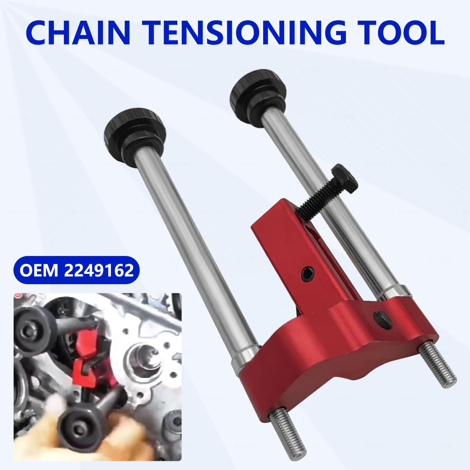 ZKTOOL Kit di strumenti di bloccaggio albero a camme motore compatibile con BMW M3 M5 M6 S63 B44O0 B44T0 motore, OEM 2249117 2249140 2249144
