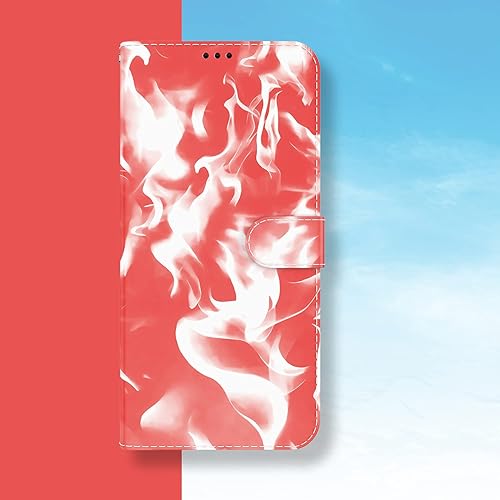 Miniatura 9 de IVY Moto E7 Wallet Case for Moto E7,Mist Series Wallet Phone Case Flip Cover for Motorola Moto E7 - Purplish Red