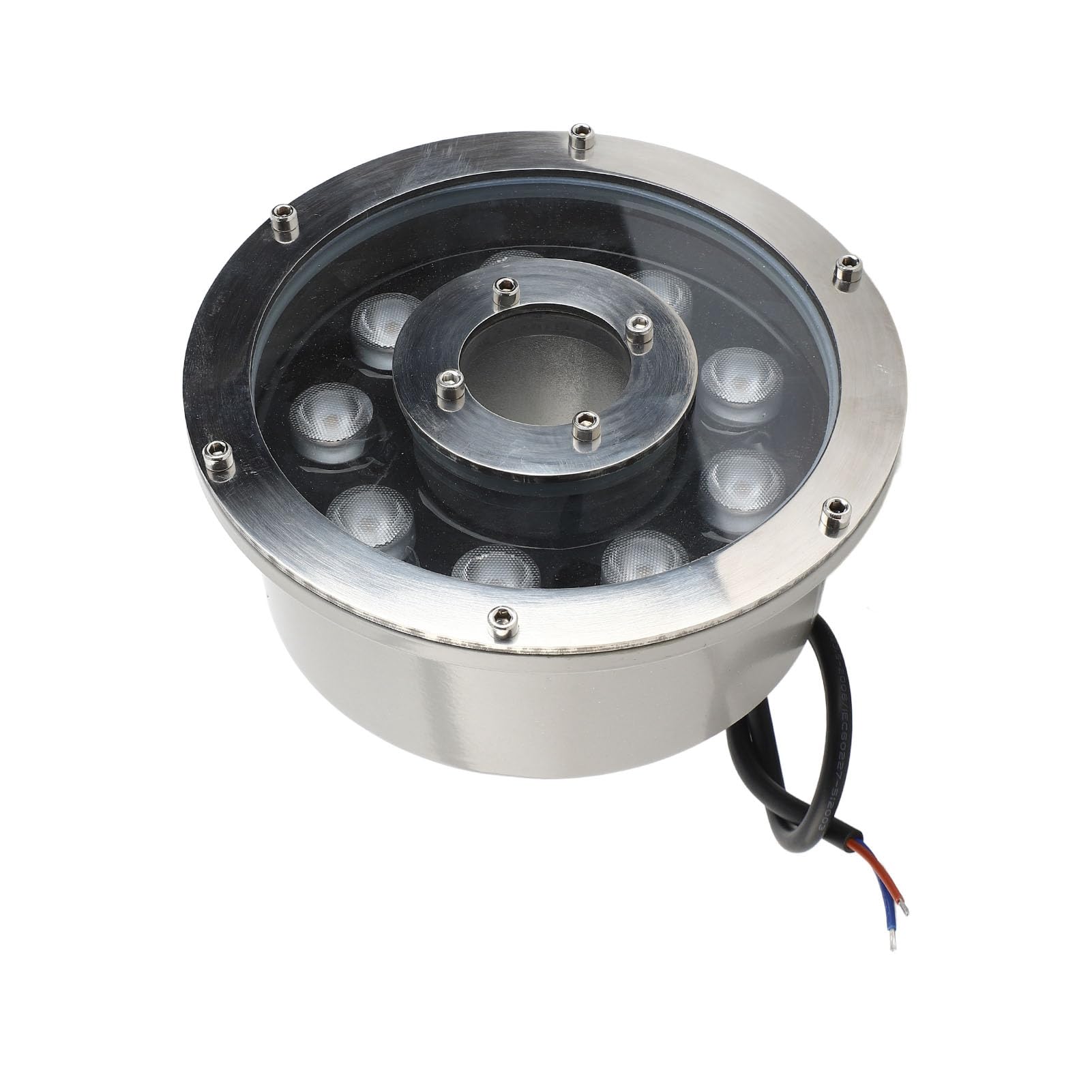 Ogrodowa LED ze Stali Nierdzewnej, IP68, Wodoodporna (Warm White