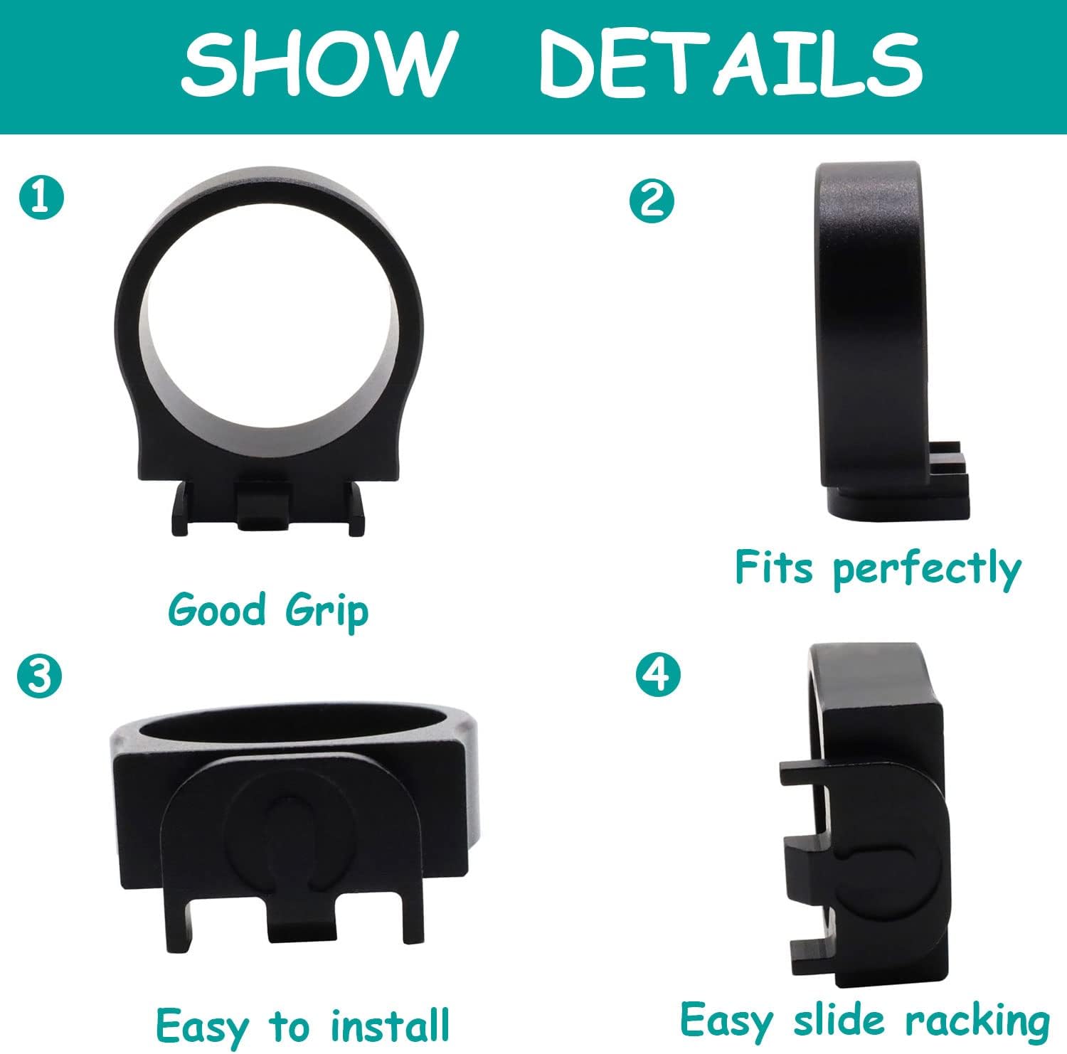 Fondina Da Spalla Per Pistola Per Glock 17 19, Fondine Ascellari Regolabili Con Porta Pistola E Porta Caricatori, Nylon Nero Taglia Unica - Foto 13