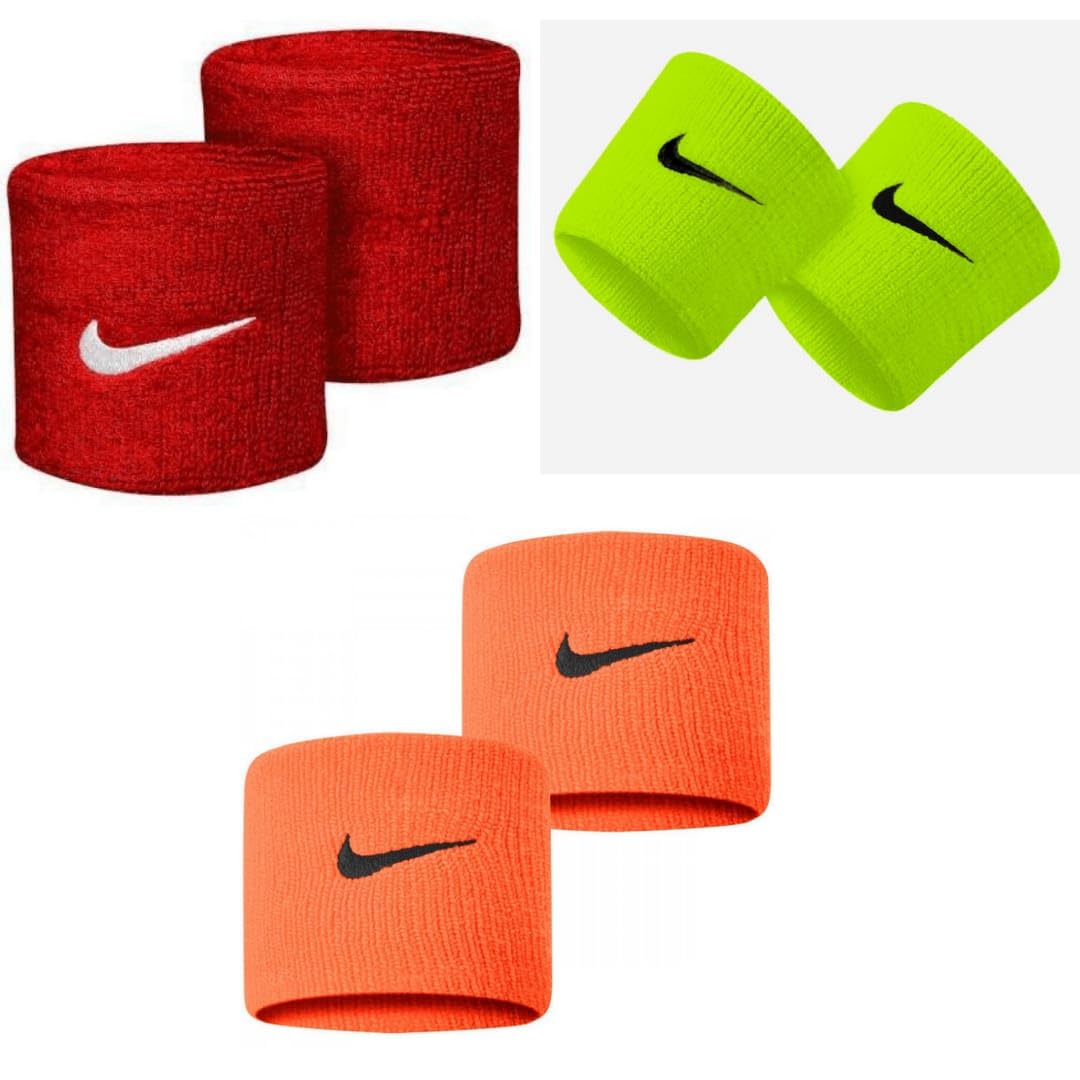 V N Traders Wrist Band for Men & Women 3 Inch - Wrist Sweat Band (Red, Orange &Green) 3 Pair (B0C9R72XKQ) Amazon Price History, Amazon Price Tracker