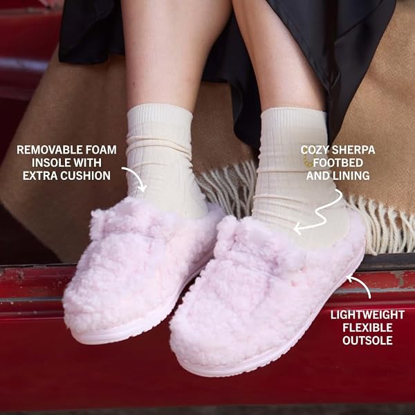 HEYDUDE Women's Wendy Cozy Slipper, Light Pink by HEYDUDE - Used condition - Image 3