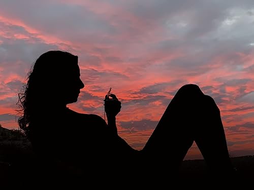 Miniatura 6 de Moonstone and Rose Quartz Crystal Pendant Necklace Sterling Silver or 14K Gold Fill Love Healing Stone Valentines day Jewelry MR7 (sterling-silver)