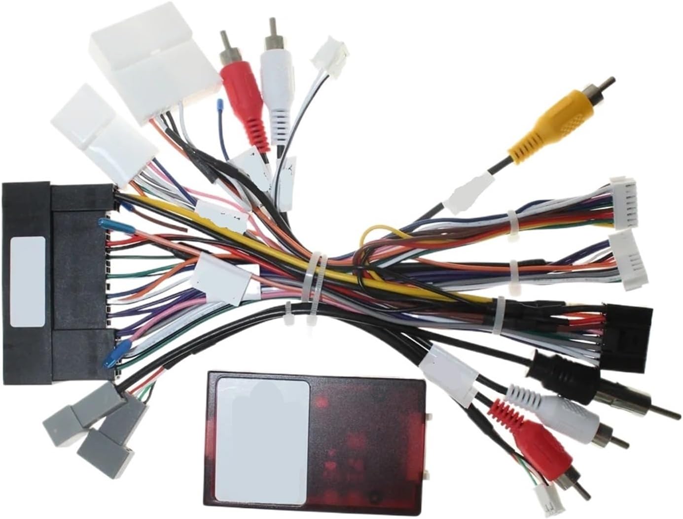 Car Radio Stereo Wiring Harness Cable Android 16pin High Version Compatible With Hyundai Sonata 9 Compatible With KIA KX5 KX7 2016+