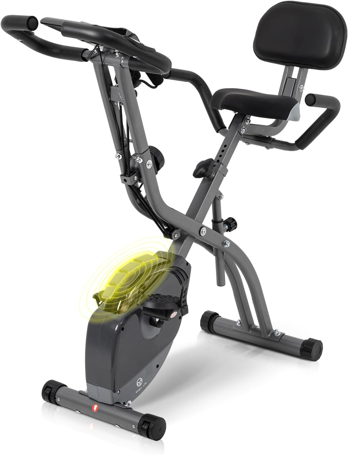Magic Life Folding Exercise Bike with 16-Level Magnetic Resistance