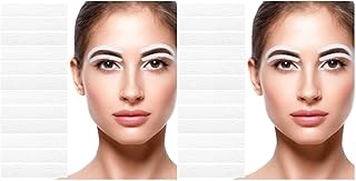 Plantilla fina para cejas: kit de plantillas ...