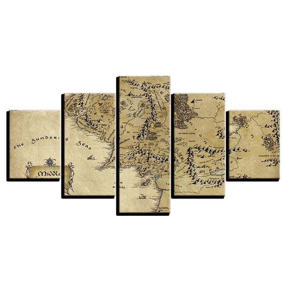 Toile decorative salon grand format pour sublimer une chambre moderne