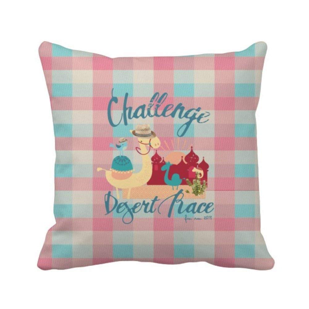 Housse de coussin château rouge bleu pour raviver un canapé terne et fatigué