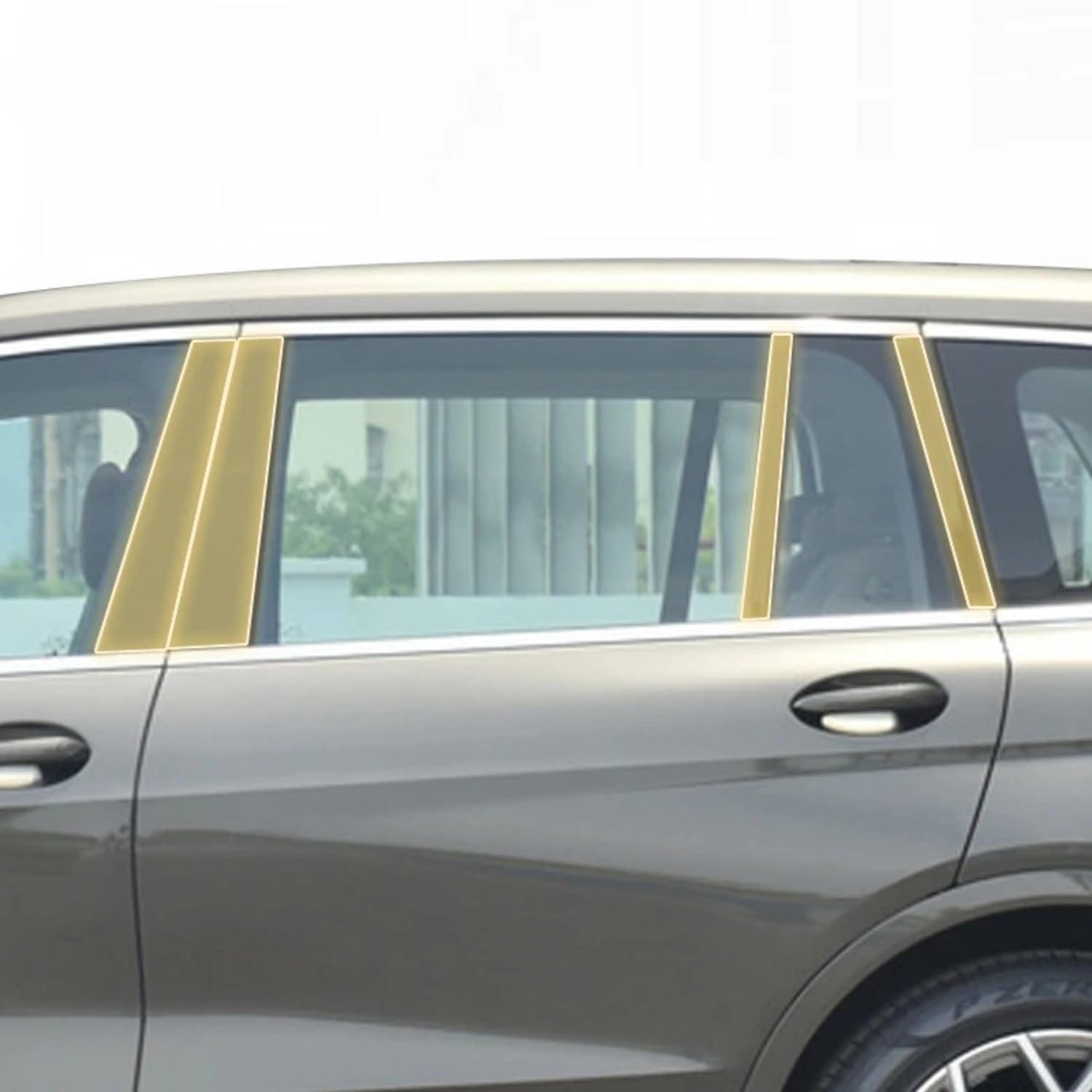 Pellicola protettiva per carrozzeria auto, in poliuretano termoplastico, resistente ai graffi, per BMW G07 X7 2020-2023 (A trasparente)