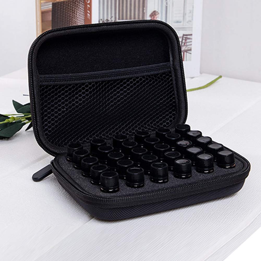 Akozon Essential Oil Storage Holds 30 Bottles for 1-3ML, Essential Oil Bag - Image 2