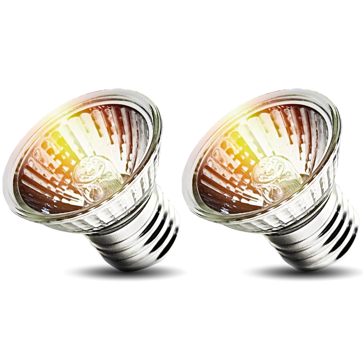 Photo 1 of KOHEOPT 2-Pack 25W UVA Bulbs, Light Turtle Heat Lamp for Reptiles and Amphibian Tanks, Terrariums and Cages, Fit E26 Heat Reptile Lamp,Works with Various Lamp Fixtures,for Lizards, Snakes, Turtles