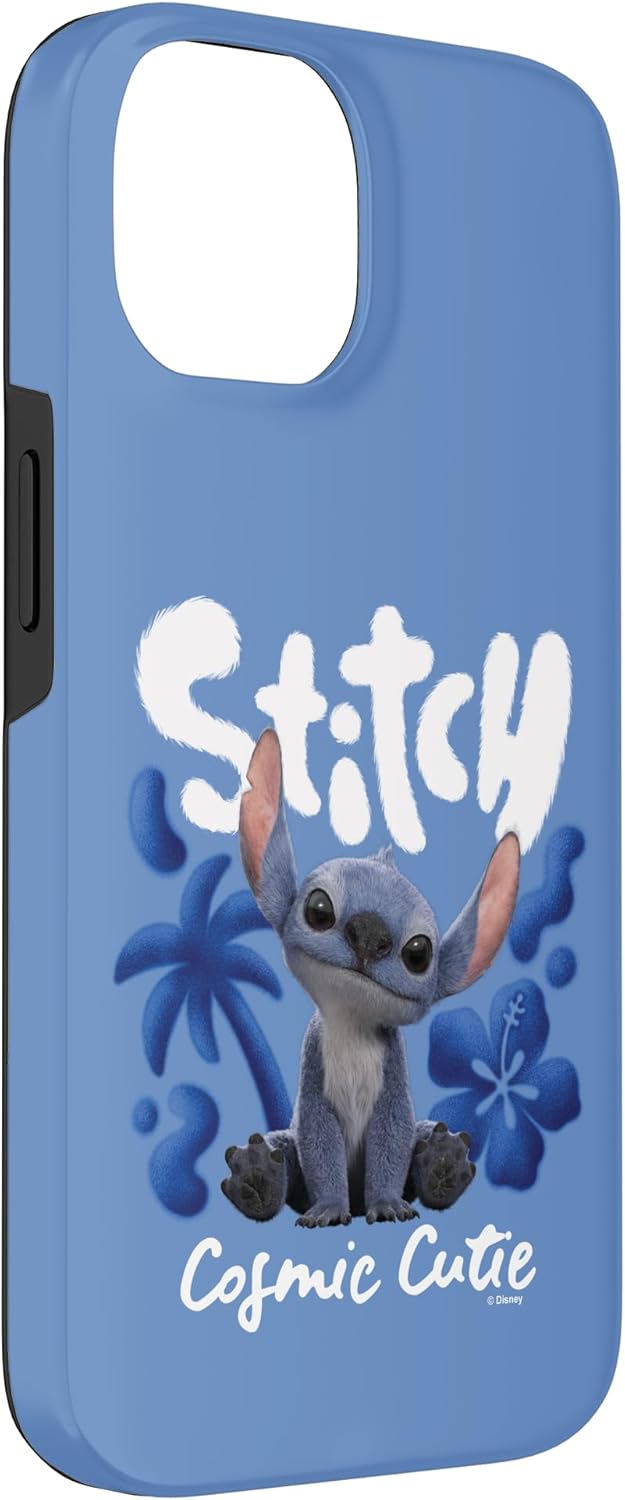 Disney Lilo & Stitch Cosmic Cutie Tropical Logo Case for iPhone 15