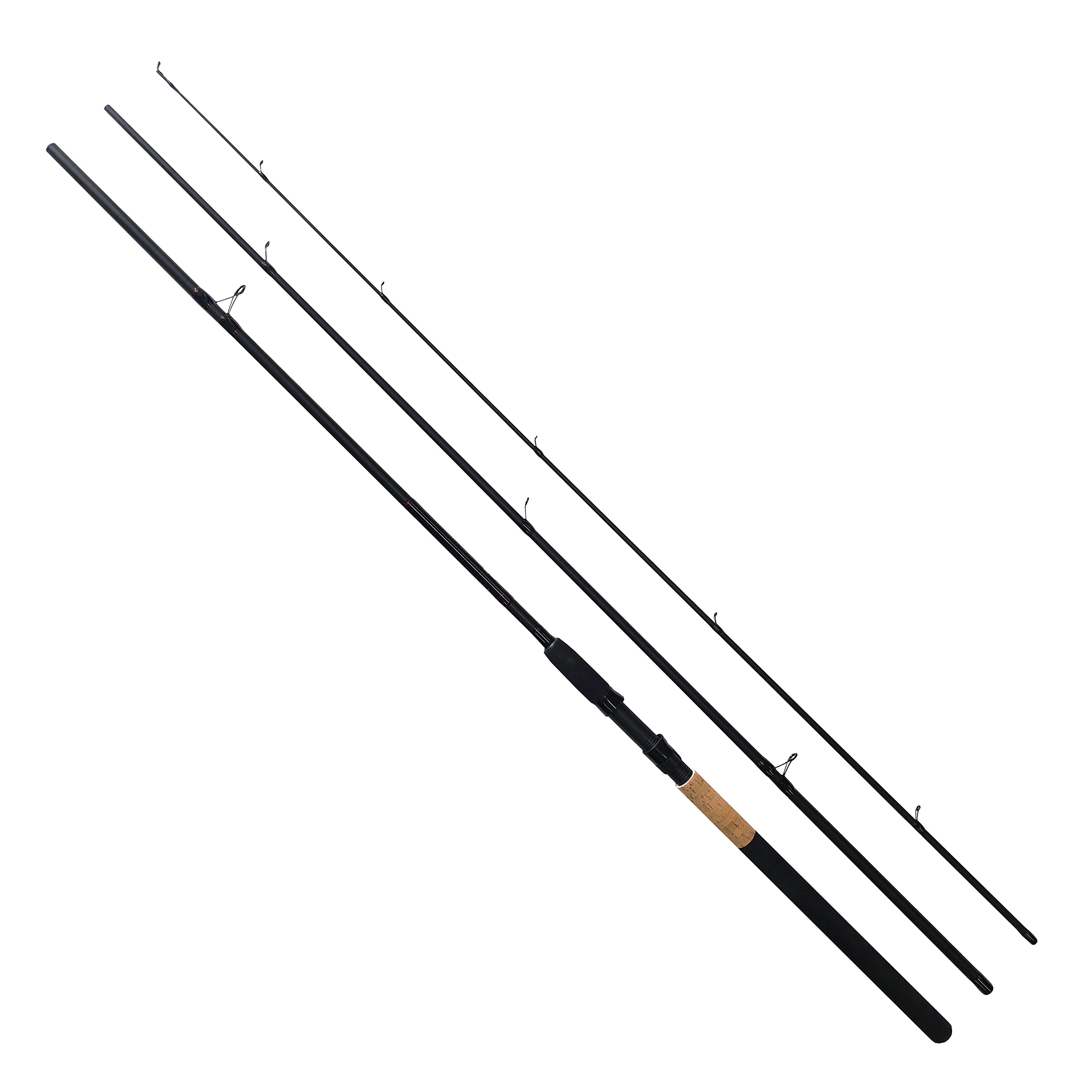 3,6 m 3-teilige Pellet-Waggler- und Schwimmer-Angelrute für Forellen und Karpfen – 30 g Wurfgewicht – ideal für konstantes Werfen [12–20 W360]