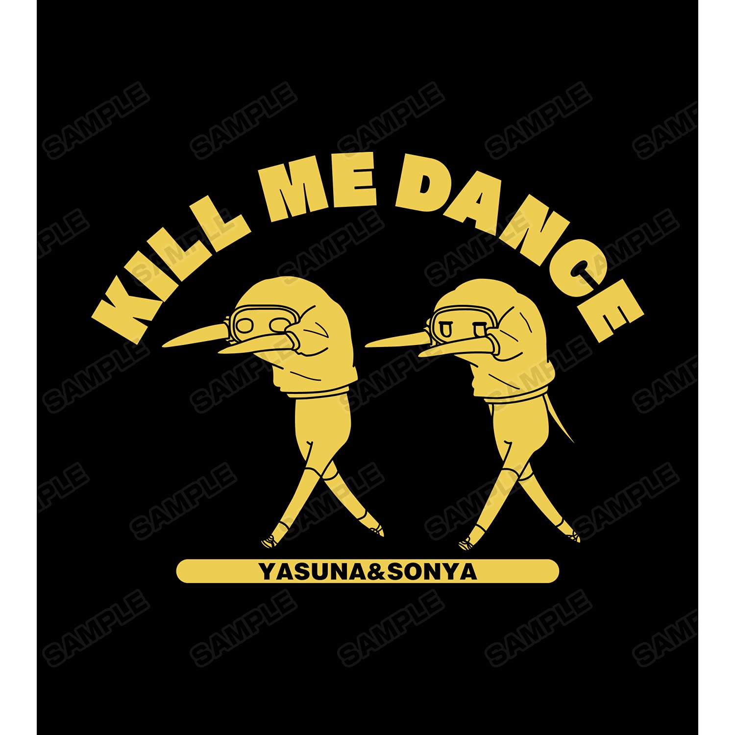 キルミーベイベー アニまるっ カヅホ先生描き下ろしTシャツリニューアル イエロー キルミーベイベー アニまるっ カヅホ先生描き下ろしTシャツ