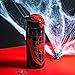 Zak Designs Marvel Spider-Man Water Bottle for Travel and At Home, 19 oz Vacuum Insulated Stainless Steel with Locking Spout Cover, Built-In Carrying Loop, Leak-Proof Design (Miles Morales)